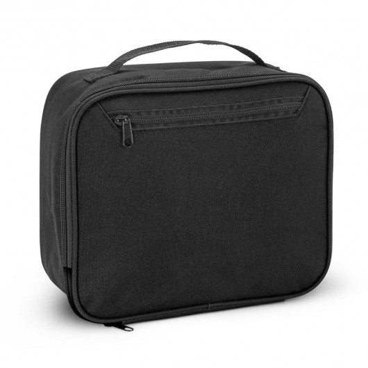 Printed Lunch Cooler Bags Black